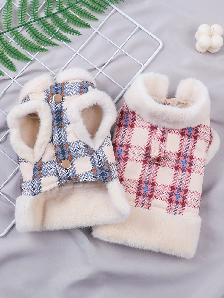 Teddy Thicken Warm Traction Pet Dog Clothes