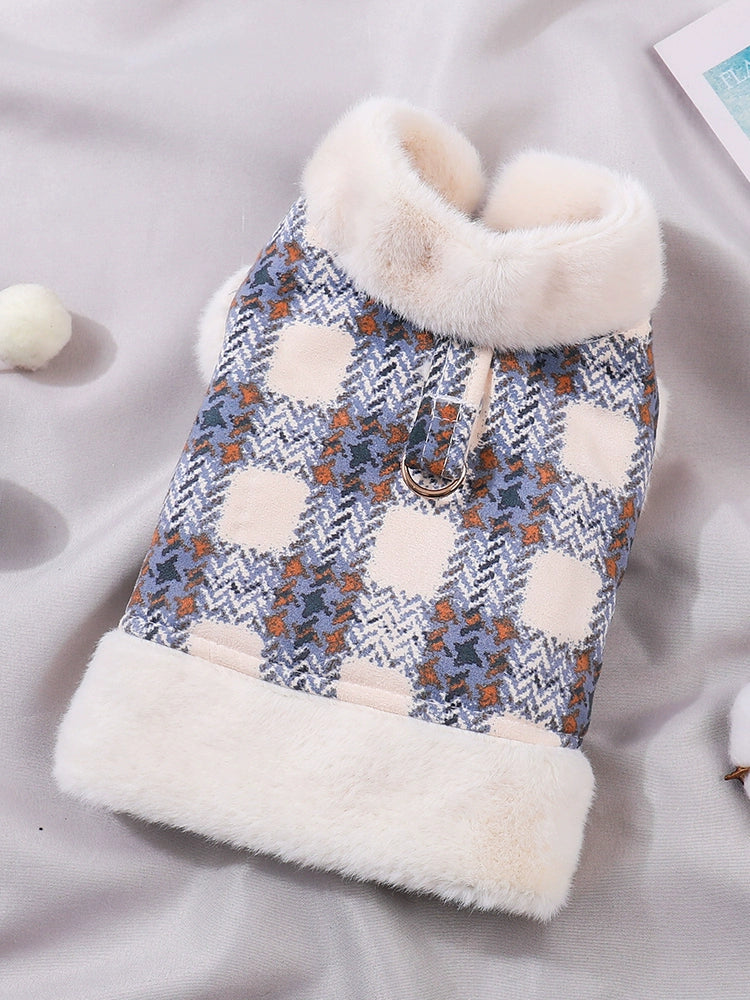 Teddy Thicken Warm Traction Pet Dog Clothes