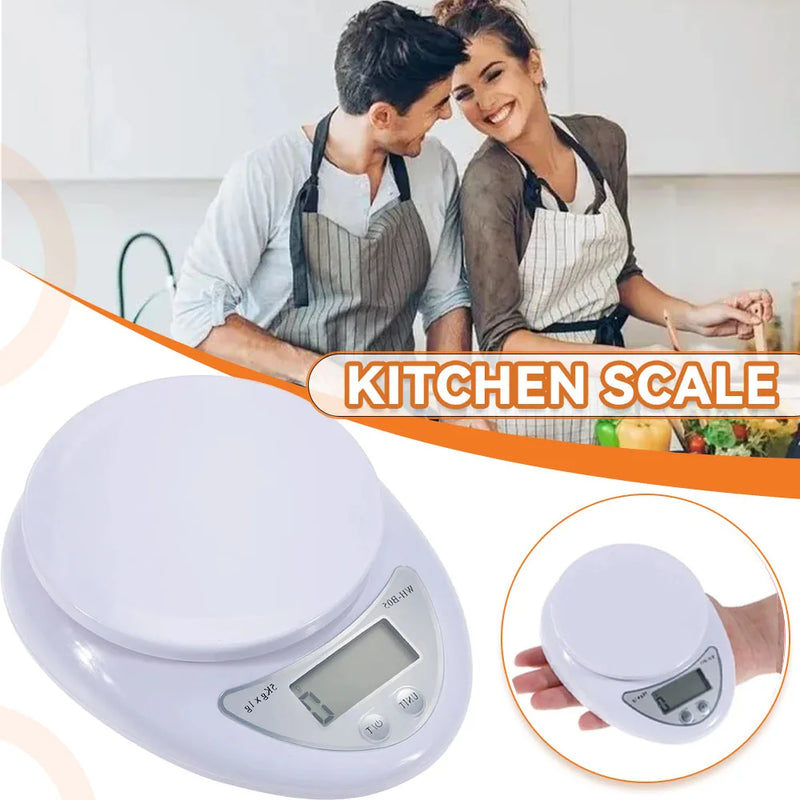 5kg/1g Portable Electronic Scale LED Electronic Scale Scale Food Balance Measurement Weight Kitchen LED Electronic Scale