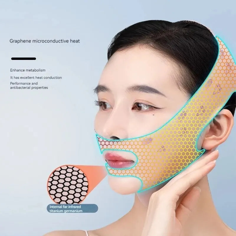 Slimming Bandage Lifting And Firming To Improve Lines Tightening Apple Muscle Double Lifting Sleep Slimming Device V Face Masks