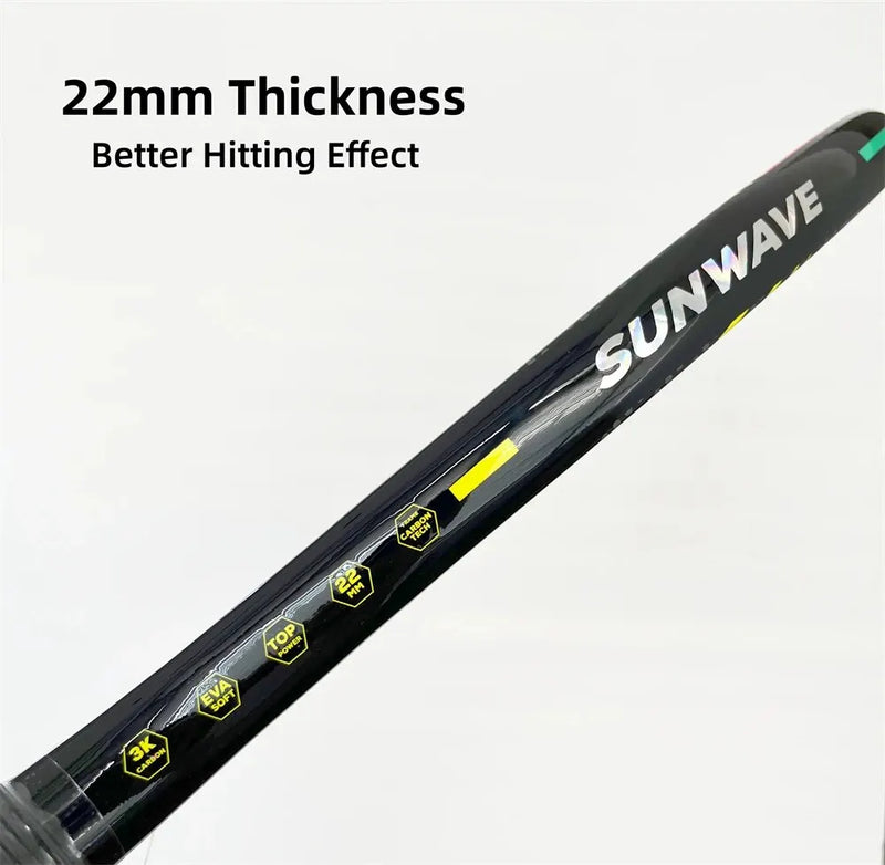 AliExpress Collection Beach Tennis Racket 3K Camewin Full Carbon Fiber Rough Surface Outdoor Sports Ball Racket For Men Women