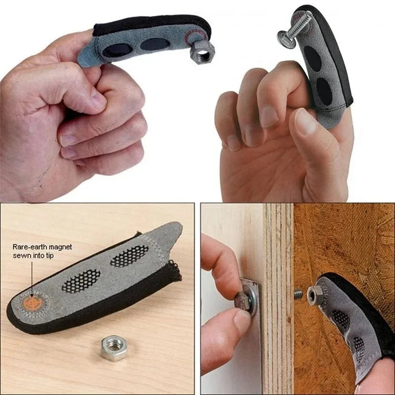 Magnetic Fingertip Sleeve For Convenience Tools Wood Working Tool Hand Tool Controlling Small Metal