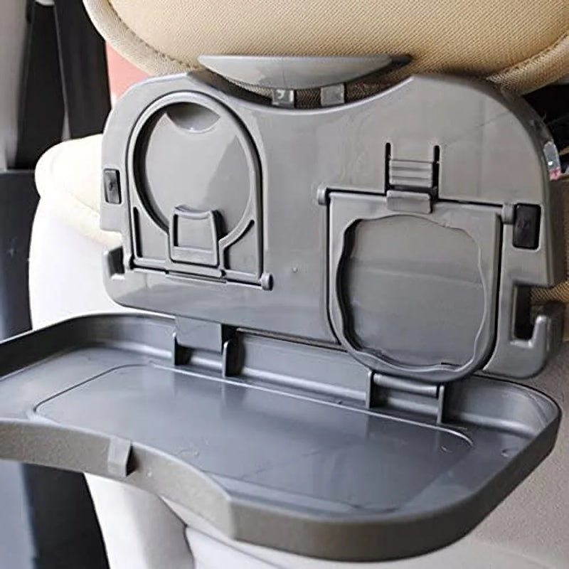 Car Cup Holder Auto Drink Food Cup Tray Car Accessories Foldable table for Car Back Seat Table Holder Stand Desk Table Tray 1Pc