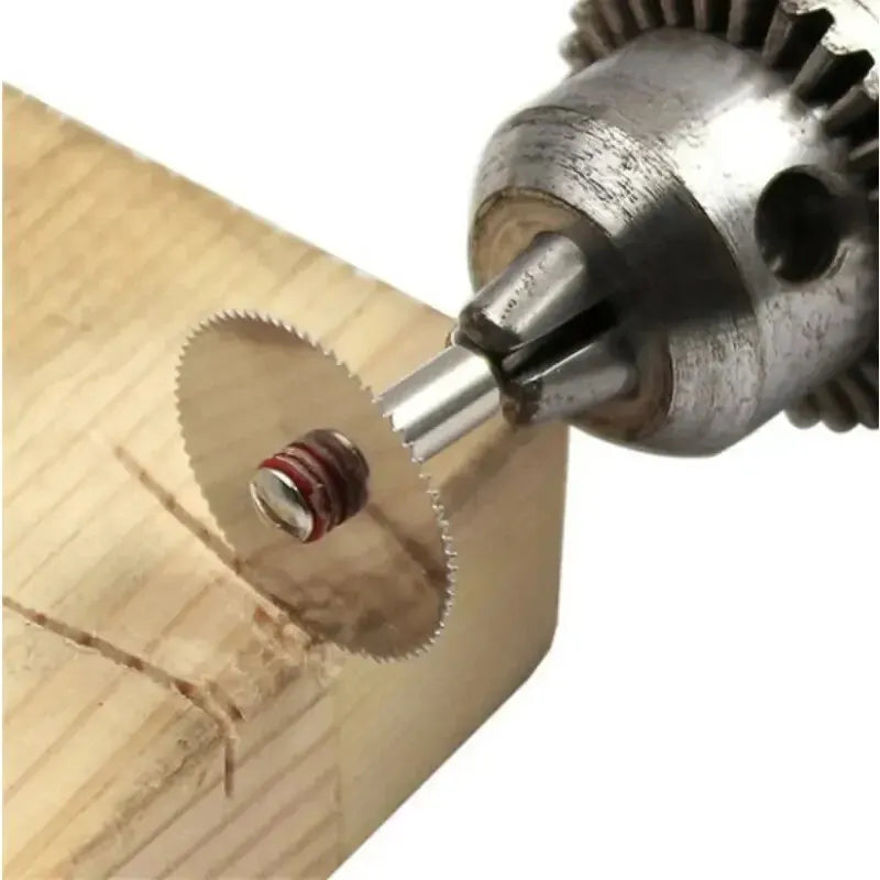 11pcs/set Stainless Steel Wood Cutting Disc Rotary Tool Circular Cutoff Saw Blade For Woodworking Tool