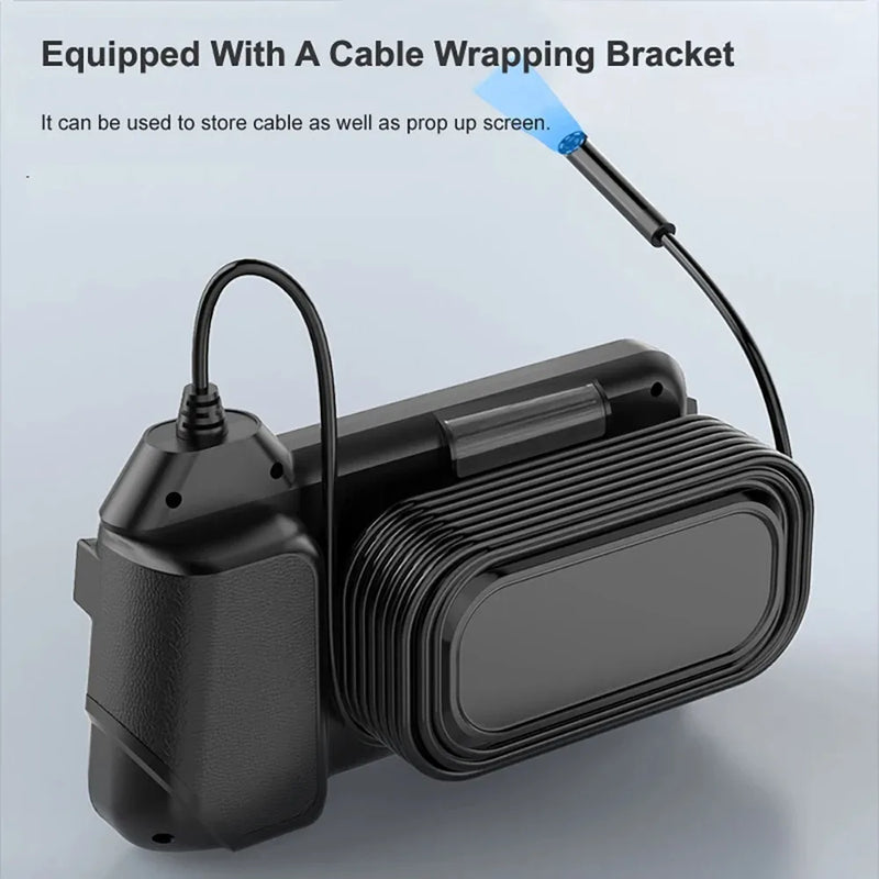 Industrial Endoscope Camera 1080P 4.3 " IPS Single Dual Lens Pipe Car Inspection Camera IP68 Waterproof 8 LEDs For Sewer Engine