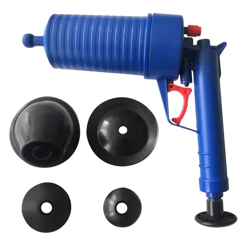 Toilet Plunger Pipe Sewer And Sewage Tools Bathroom Unclog Pipes Kitchen Drain Clog Pressure SinkManual Opener Pump