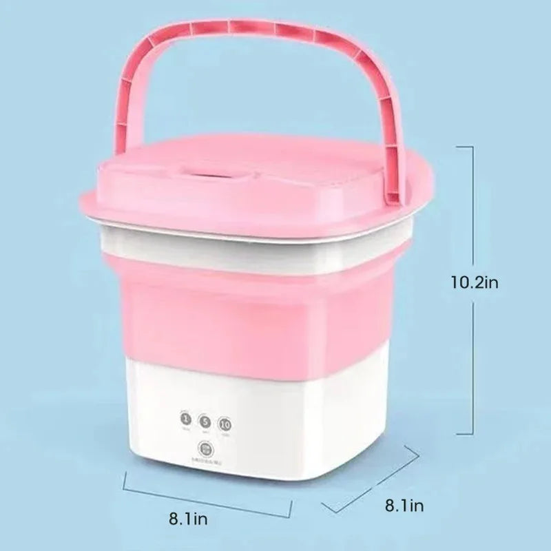 Folding Washing Machine Portable Washing Machine Mini Washing Machine With Drying Centrifuge For Washing Clothes Socks Underwear