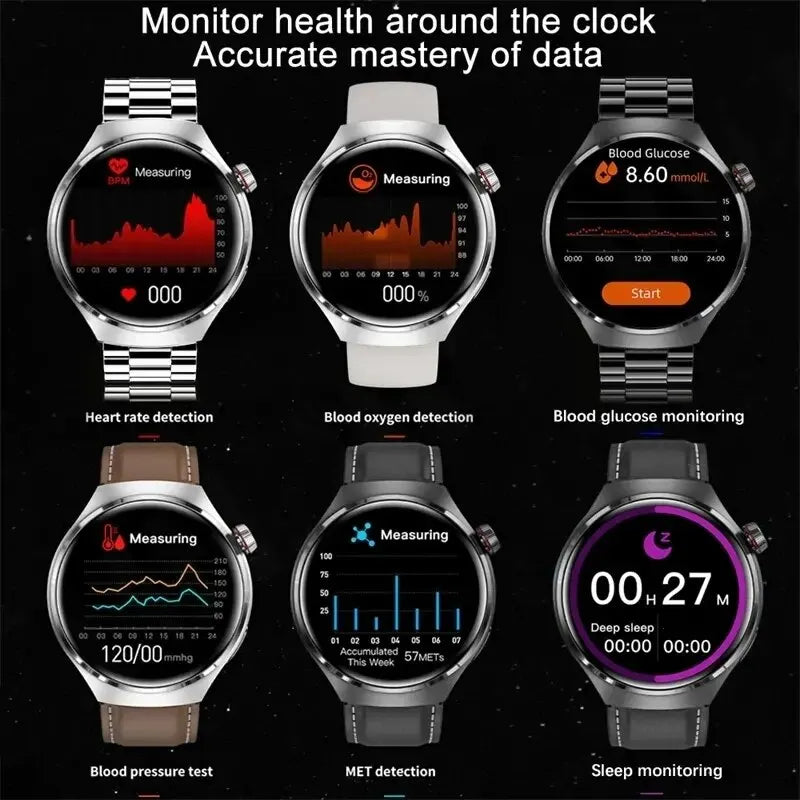 For Huawei GT4 PRO Smart Watch Men Watch4Pro HD Infinite Screen Bluetooth Call GPS Heart Rate Blood Pressure SmartWatch 2024 New